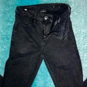 Black American Eagle Jeans